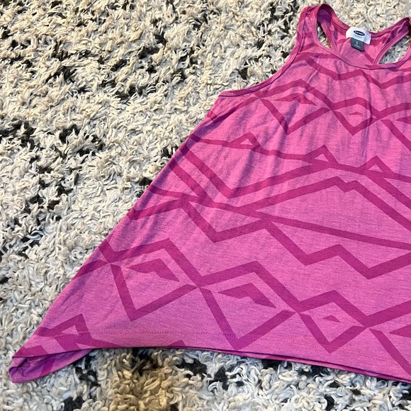 Old Navy Pink Trapeze Racerback Tank - Picture 6 of 9